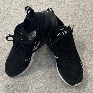 Nike Air Max 270 Black and White Ladies Sneakers